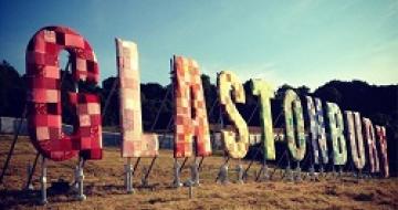 Thumbnail image of Glastonbury Festival sign