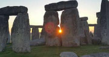 Thumbnail image of Sunset Photo at Stonehenge â England