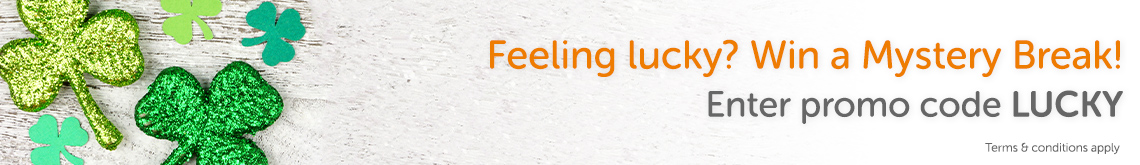 Luck of the Irish campaign - win a Mystery Break