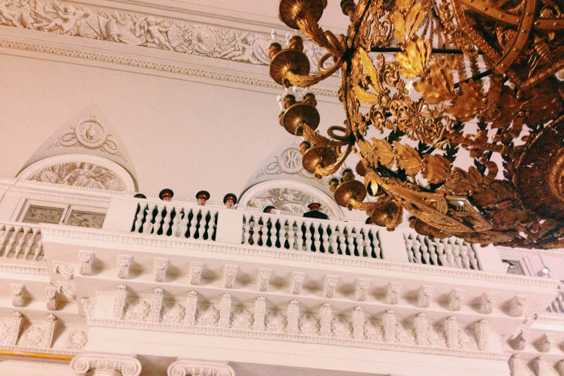 Photo from inside the Hermitage Museum, Russia