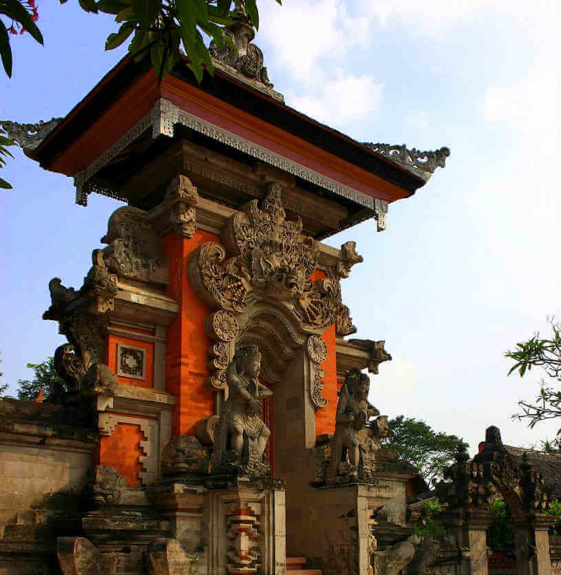 Photo of a Balinese Temple