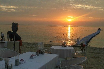 Sunset Photo at Surin Beach, Phuket Thailand