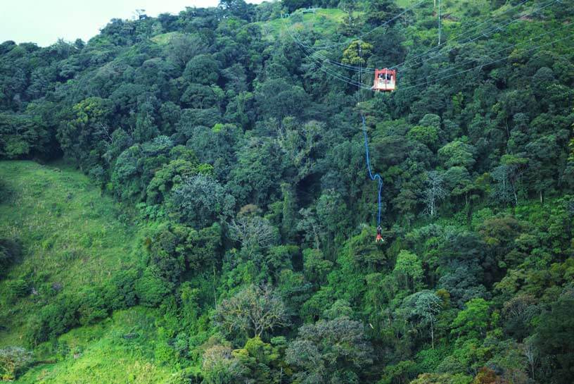 Costa Rica bungee jumping