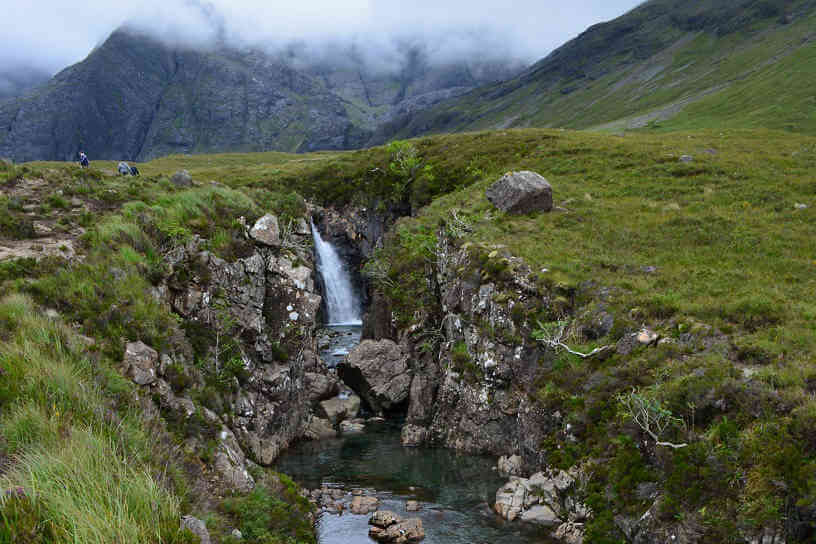 Photo of the Fairy Pools at Fairy Glen, Isle of Skye Scotland