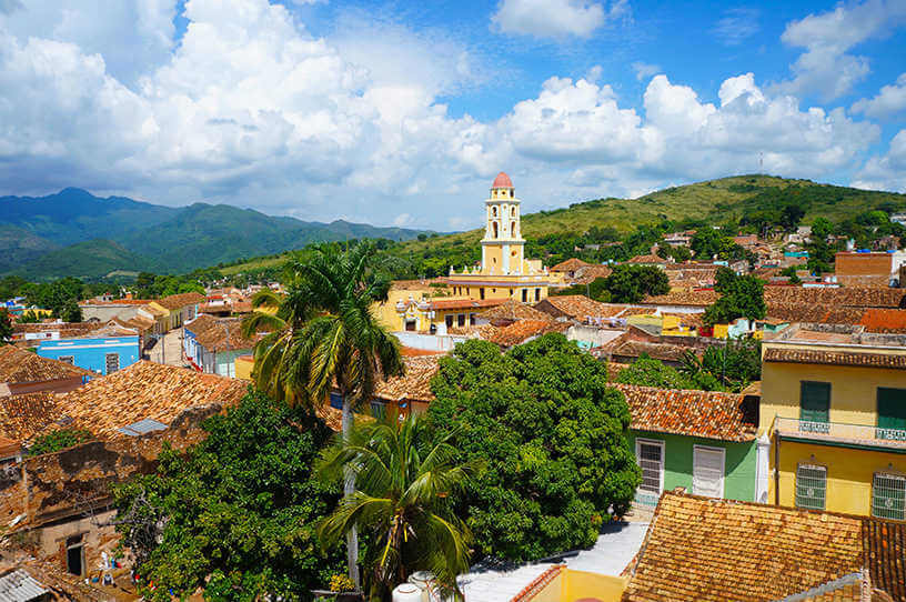 View from Museo Historico Municipal in Trinidad, Cuba
