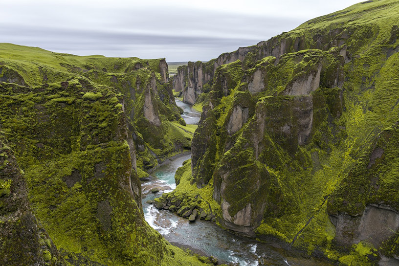 Photo of Fjaðrárgljúfur Canyon, Iceland