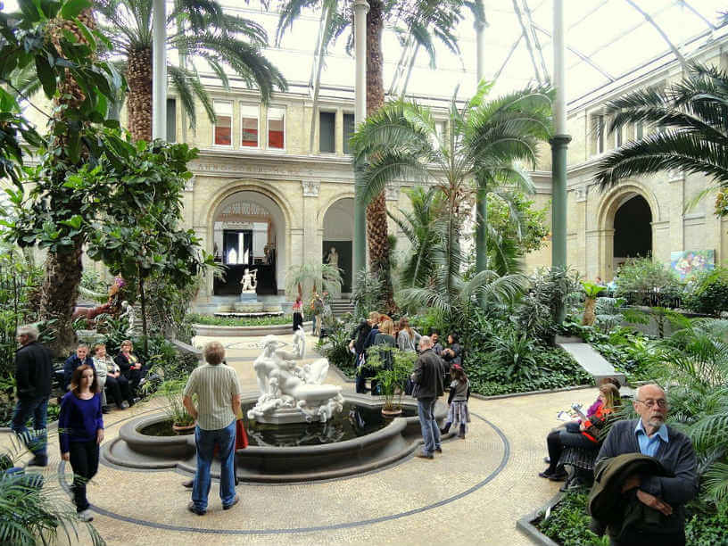 Enjoy the stunning gardens throughout the museum