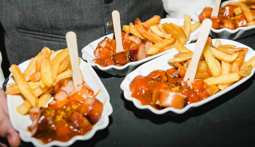 Currywurst mit Pommes from Germany