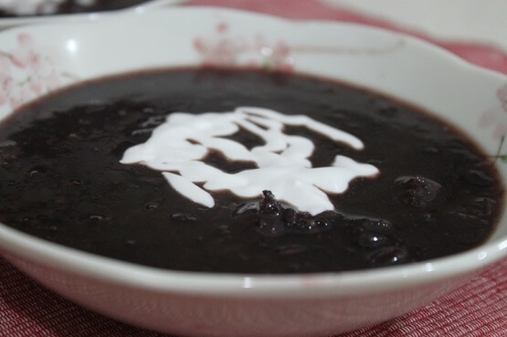 Bubur Pulut Hitam - Black Sticky Rice Dessert