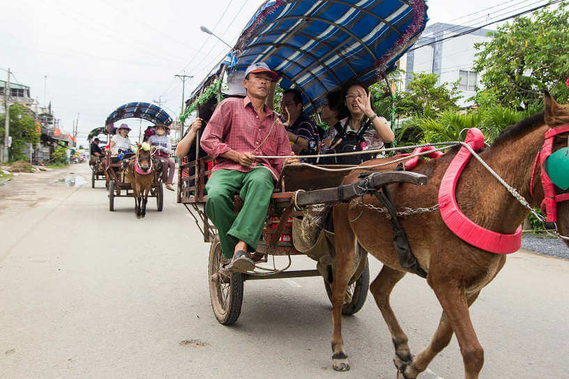 Horse & Cart tour in Ho Chi Minh City, Vietnam