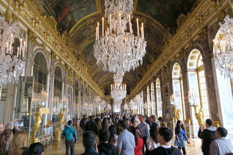 France's Palace of Versailles, Hall of Mirrors