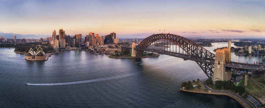 Landscape of Sydney Harbour Bridge