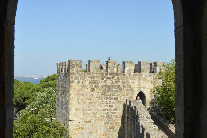 Photo from the Castle window, Lisbon