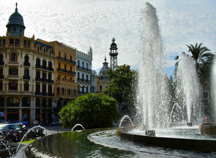 Valencia's Fountains, Spain