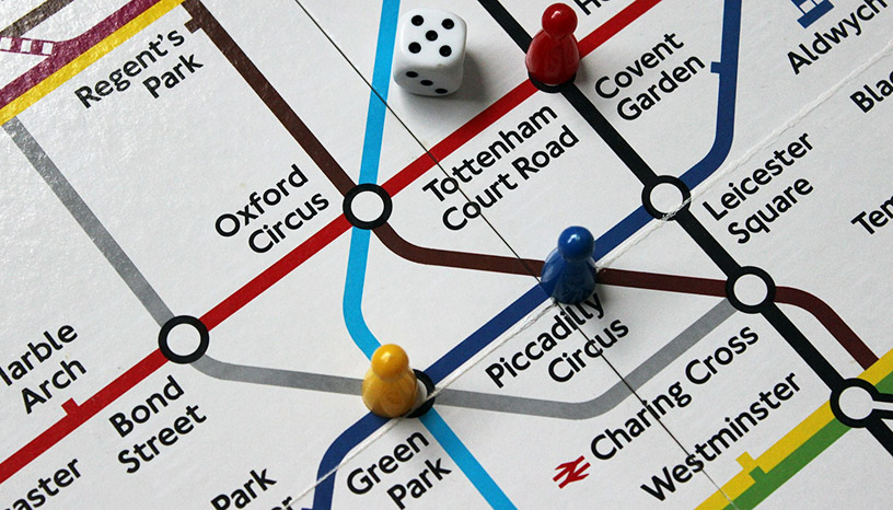 london tube underground map