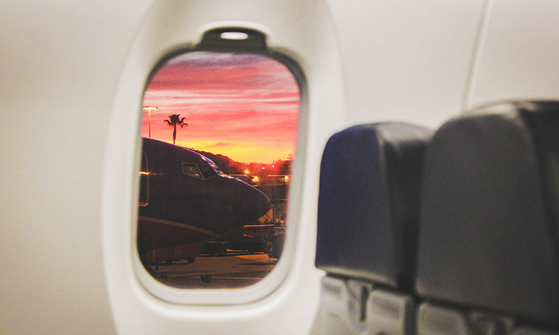 looking-out-airplane-window