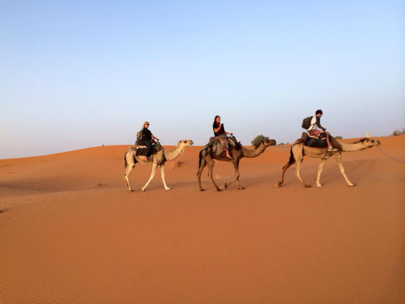 Exploring Morocco's desert