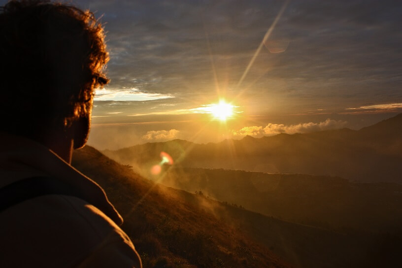 Sunrise at Mt Agung, Indonesia