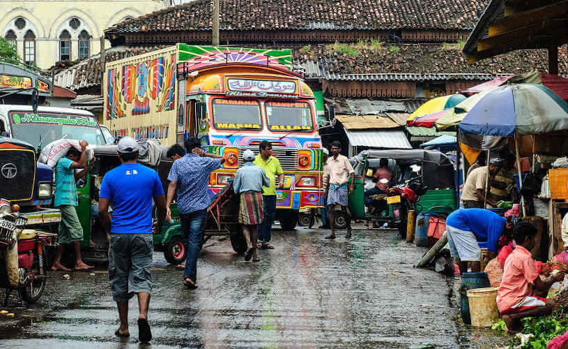 Colourful Truck, Colombo, Sri Lanka