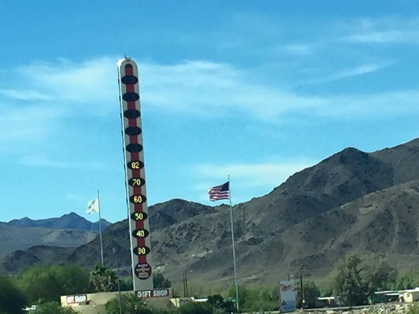 World's Largest Thermometer, United States
