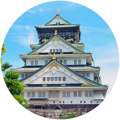 osaka castle japan
