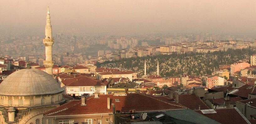 View of Istanbul from Movenpick hotel