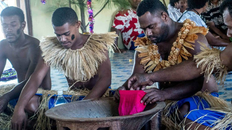 Kava Ceremony in Fiji