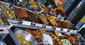 Thumbnail image of a Thai food buffet in Bangkok