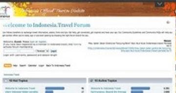 Thumbnail image of Travel forum screenshot