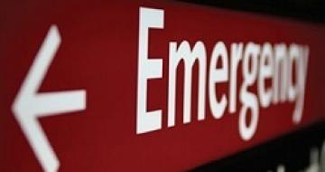 Thumbnail image of hospital emergency sign