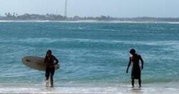 Surfers at Arugam Bay, Sri Lanka Thumbnail