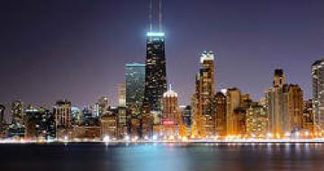 Thumbnail image fo Chicago City at night