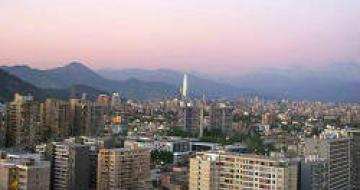 Thumbnail image of Santiago Skyline, Chile