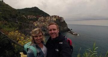 Thumbnail image of Jess's selfie in Cinque Terre