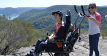 Thumbnail image of young man in wheelchair