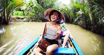 Vietname Emma Chow on Boat