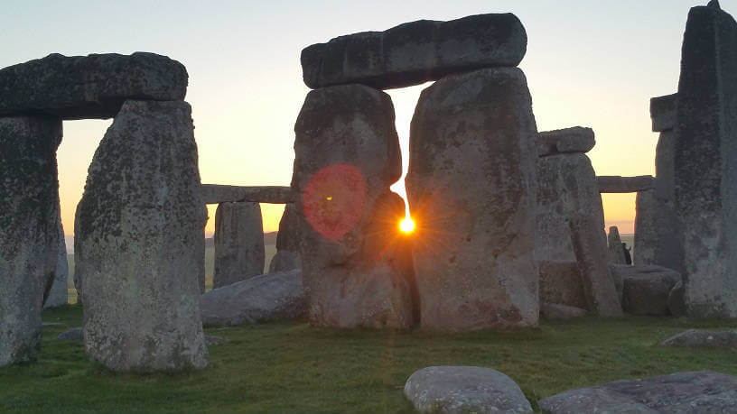 Sunset Photo at Stonehenge – England