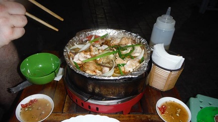 Vietnamese chicken dish