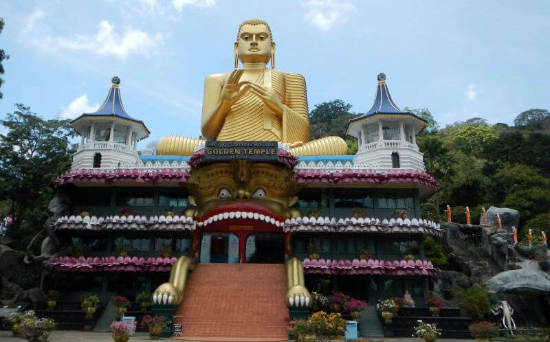 Golden Temple, Dambulla, Sri Lanka