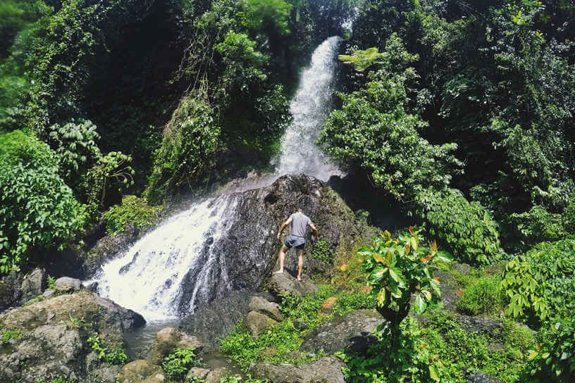 Photo of waterfalls in Bali